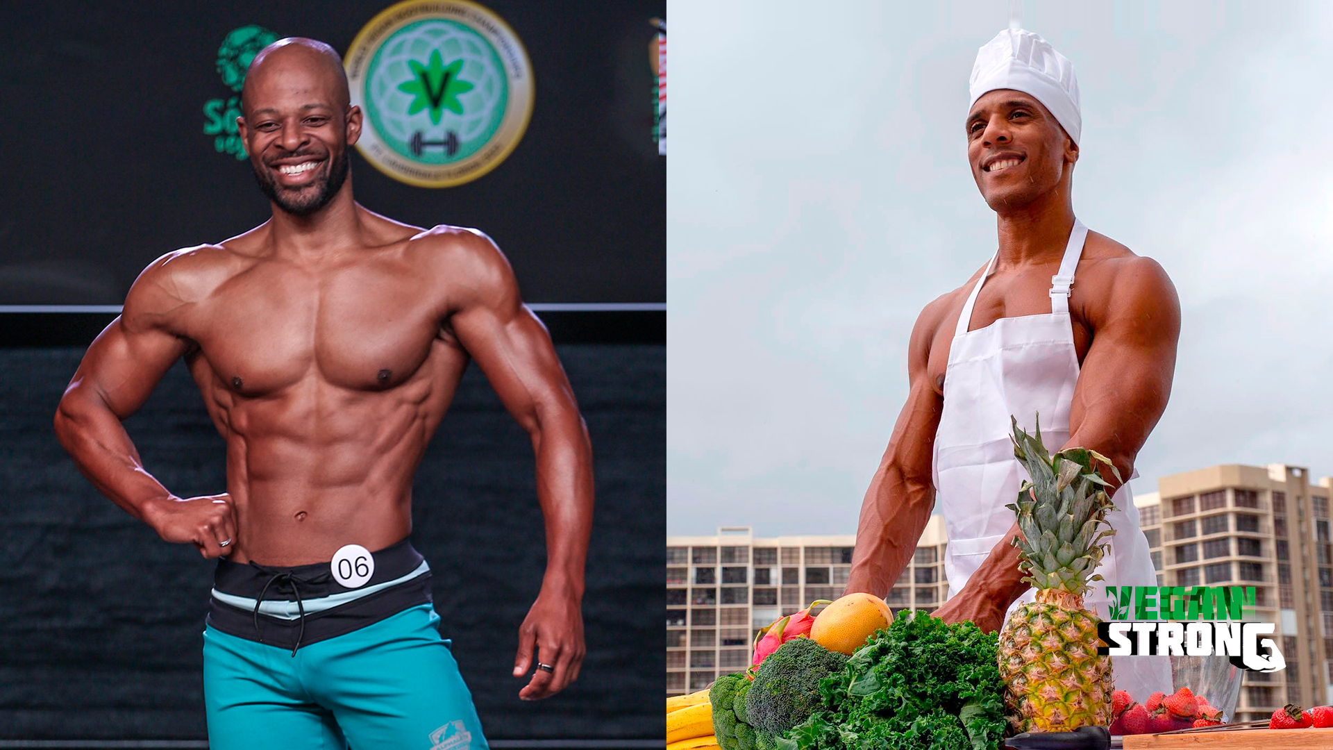 Saturday 12:30 PM – 1:00 PM<br>"Bodybuilding Strategies for the Plant-Powered Vegan Strong Athlete” with Jamal Collins & Korin Sutton